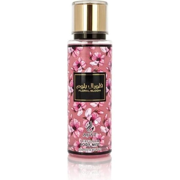 AYAT PARFYMER - Floral Bloom Parfymerad Mist 250ml - Body Mist av orientaliska dofter - Tillverkad i Dubai