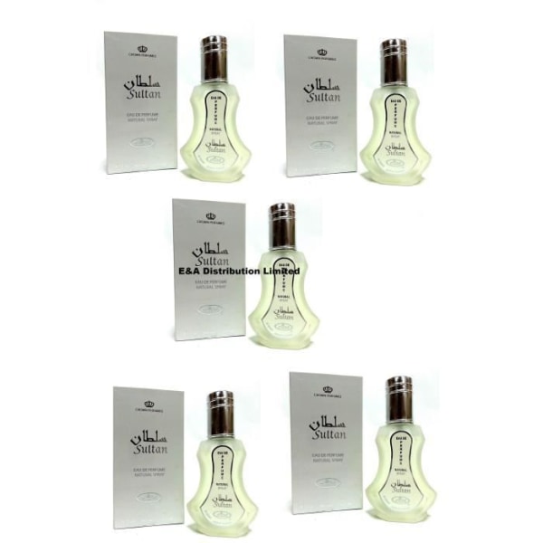 Sultan EDP Parfym Spray från Al Rehab - 35 ml förpackning om 5
