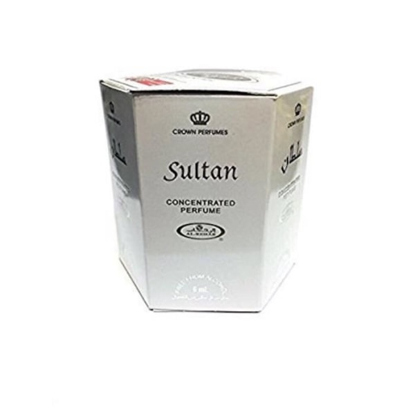 Paket med 6 Musk Parfym Al Rehab Sultan 6ml 100% olja