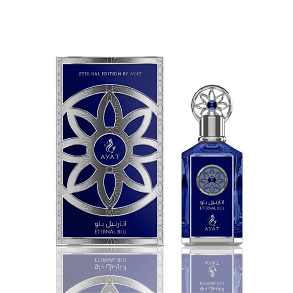 Eternal Blu Eau de Parfum by Ayat Parfumer – 100 ml – Mænd – Havvand, Enebær, Patchouli, Muskatnød, Grapefrugt