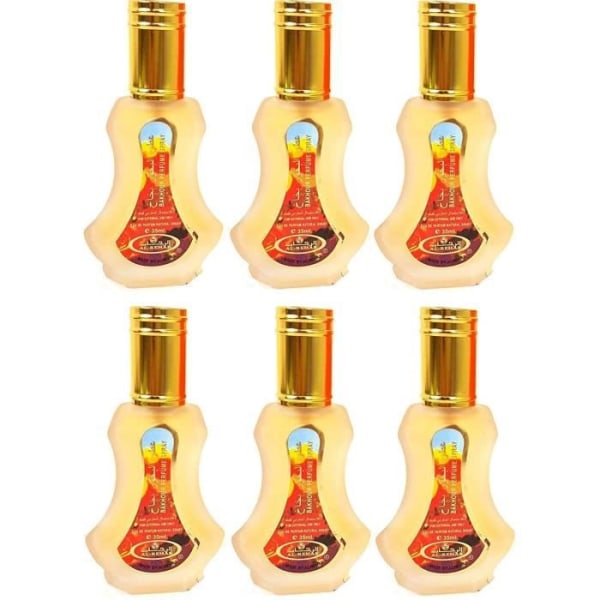 Lot Of 6 Musk Parfym Bakhoor AL REHAB 35ml Eau de Parfum Unisex Arabian Parfym Man Oud Woman Attar Oriental Halal ANMÄRKNINGAR: Anteckningar[496]