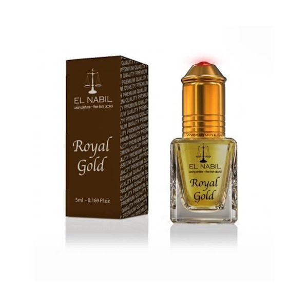 Pakke med 12 EL NABIL 5ml Royal Gold 100% olie