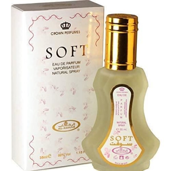 Lot Of 6 Musk Parfym Soft AL REHAB 35ml Eau de Parfum Unisex Arabian Parfym Man Oud Woman Attar Oriental Halal NOTES: Caramel[371]