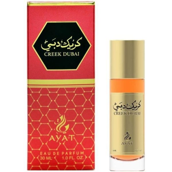 Ayat Parfymer – Eau de Parfum MUSK EMIRATES 30ml EDP Oriental Arab – Original unisex presentidé – Amberwood, Ambra, Saffran