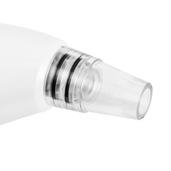 YOGHI Uppladdningsbar LED Blackhead Extractor - 4 rengöringstips - 3 intensitetsnivåer - Vit