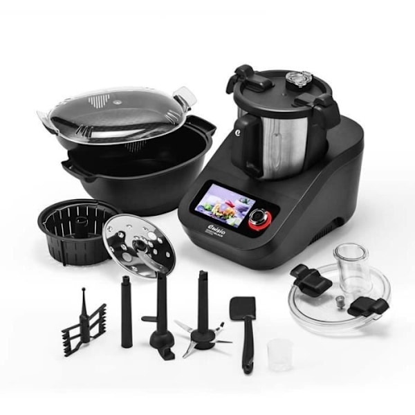 Multifunktionsspis Wifi Cuisio Spirit Black Edition Kitchencook