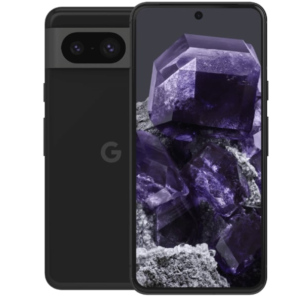 Google  Pixel 8 Obsidian 128 GB Klass A (refurbished)