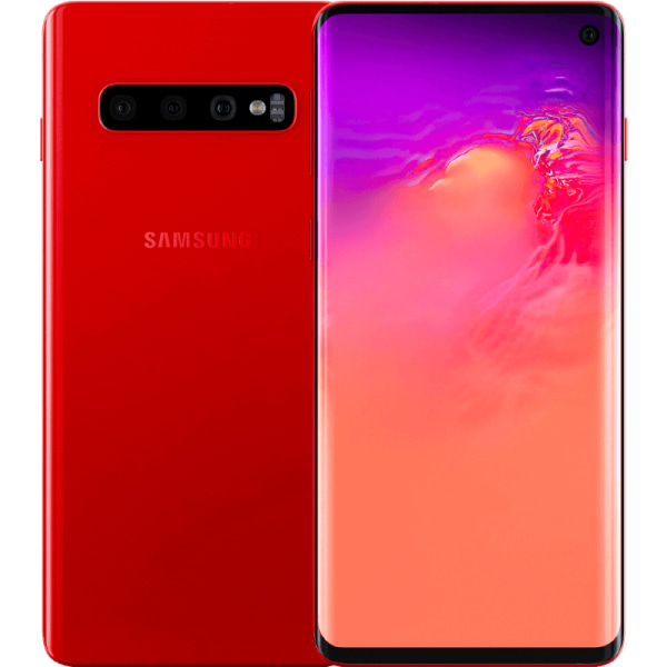 Samsung  Galaxy S10 Cardinal Red 128 GB Klass A (refurbished)
