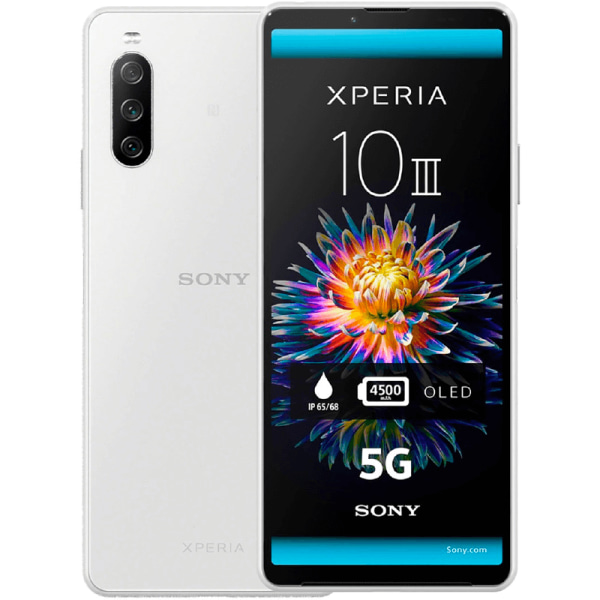 Sony  Xperia 10 III White 128 GB Klass B (refurbished)