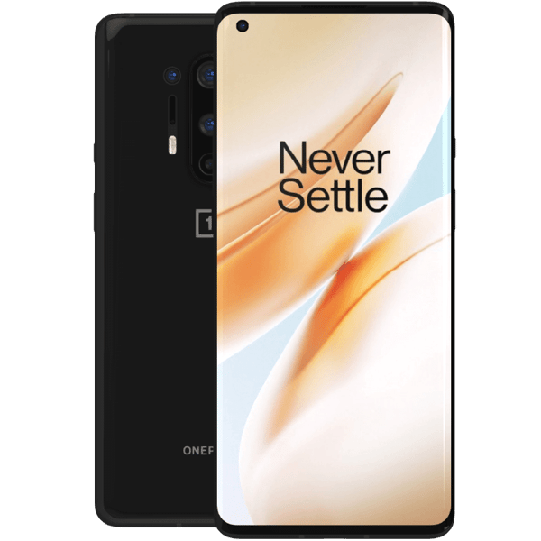 OnePlus 8 Pro Onyx Black 256 GB Klass A (refurbished)