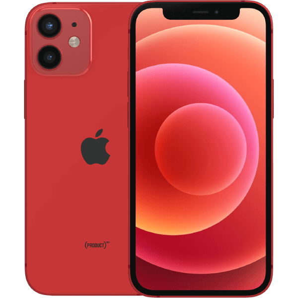 Apple iPhone 12 Mini Red 64 GB Klass A Nytt batteri (refurbished)