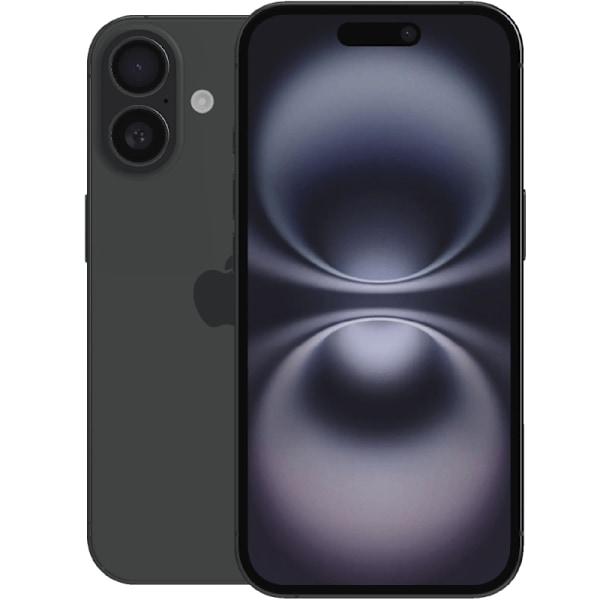 Apple iPhone 16 Black 128 GB Klass C (refurbished)