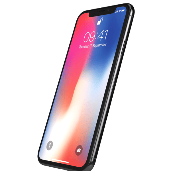 Apple iPhone X Space Grey 256 GB Klass B (refurbished)