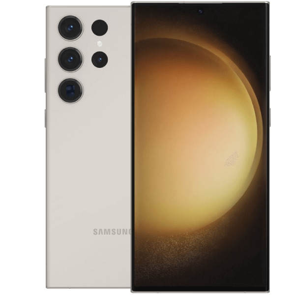 Samsung  Galaxy S23 Ultra Cream 256 GB Klass A (refurbished)