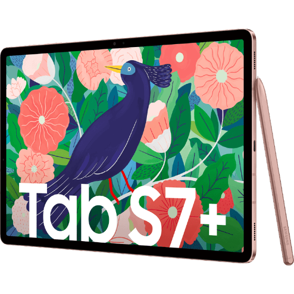 Galaxy Tab S7+ Mystic Bronze 512 GB + WiFi Klass A (refurbished)