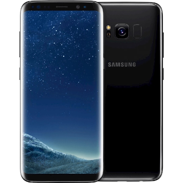 Samsung  Galaxy S8 Midnight Black 64 GB Klass A (refurbished)