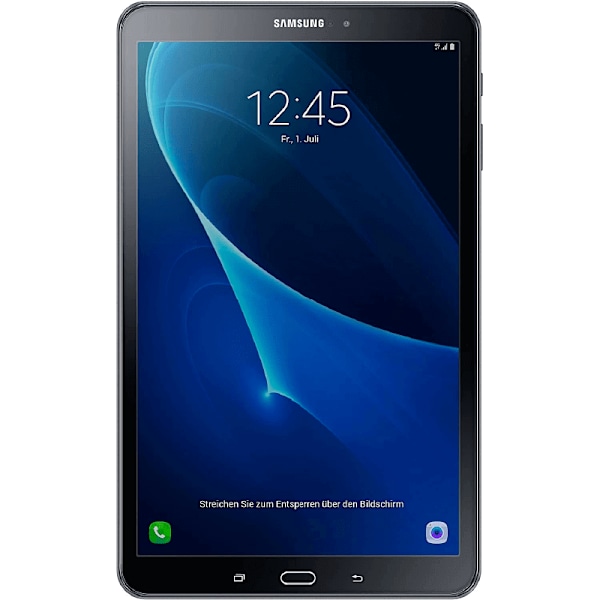 Galaxy Tab A 10.1 (2016) Metallic Black 32GB WIFI Klass B (refurbished)