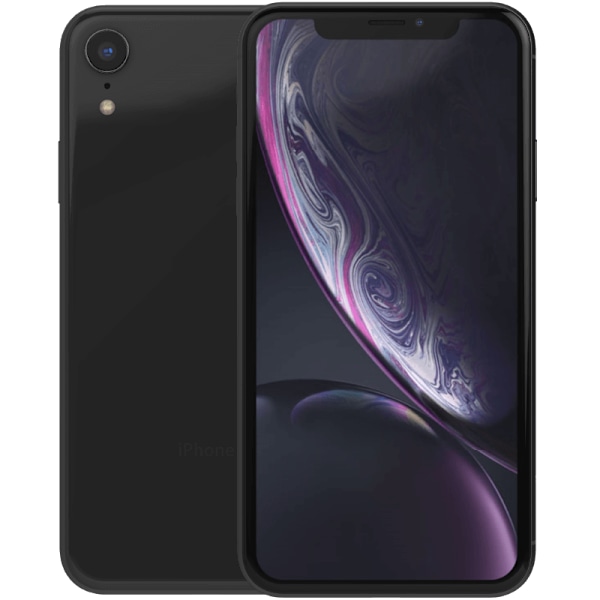 iPhone XR Black 256 GB Klass B 100% batteri (refurbished)