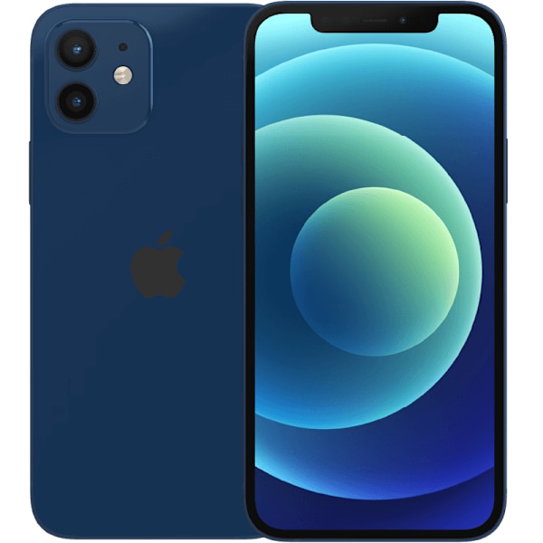 Apple iPhone 12 Blue 64 GB Klass B (refurbished)