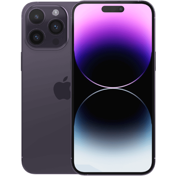 Apple iPhone 14 Pro Max Deep Purple 128 GB Klass B (refurbished)