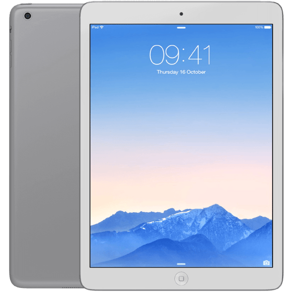 iPad Air Silver Wifi 32GB Klass B (refurbished)