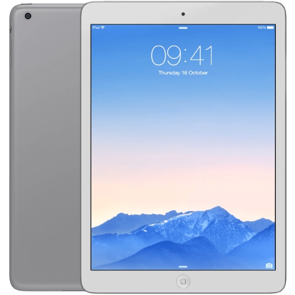 iPad Air Silver WIFI + Cellular 16GB Klass B (refurbished)
