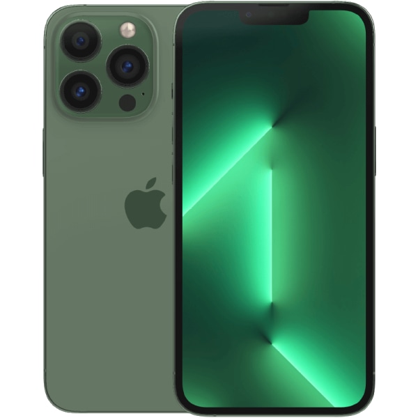 iPhone 13 Pro Alpine Green 128 GB Klass B (refurbished)