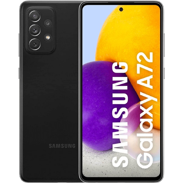 Samsung  Galaxy A72 Awesome Black 128 GB Klass C (refurbished)