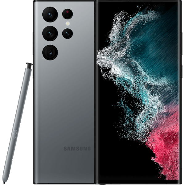 Samsung  Galaxy S22 Ultra Graphite 256 GB Klass B (refurbished)