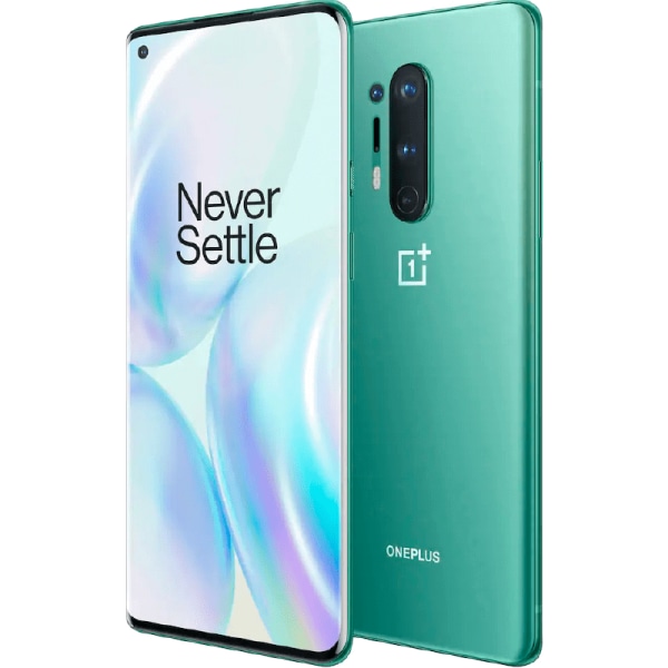 OnePlus 8 Pro Glacial Green 256 GB Klass C (refurbished)