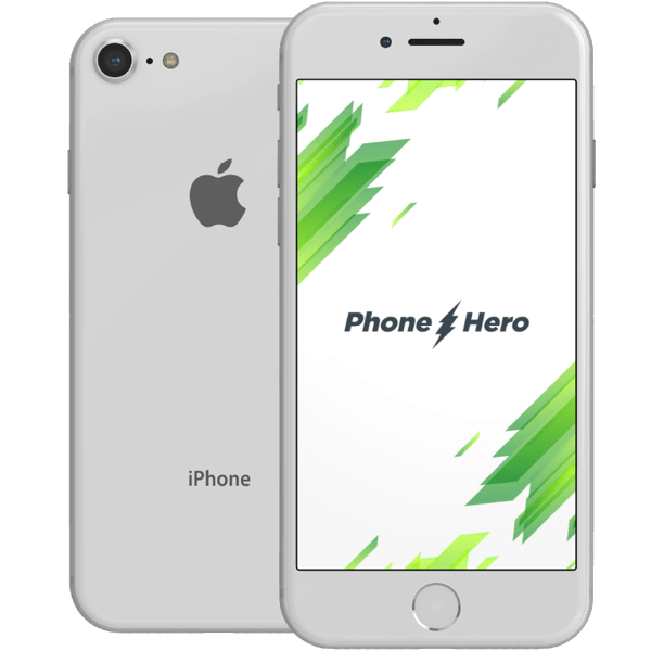 Apple iPhone 8 Silver 256 GB Klass A Nytt batteri (refurbished)