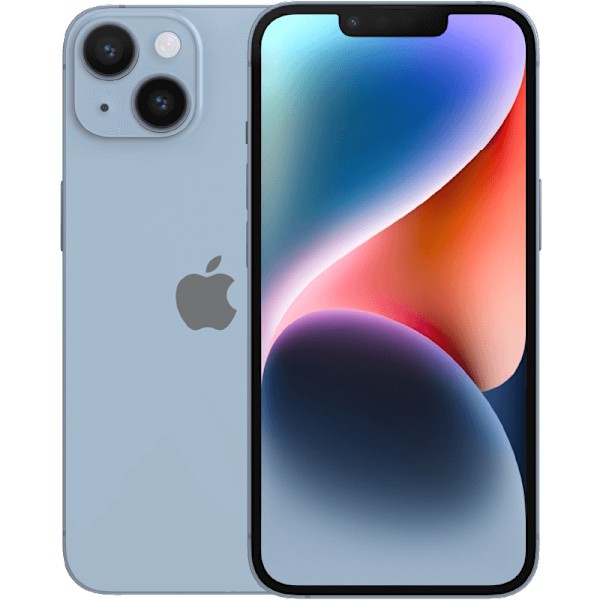 Apple iPhone 14 Blue 128 GB Klass B (refurbished)