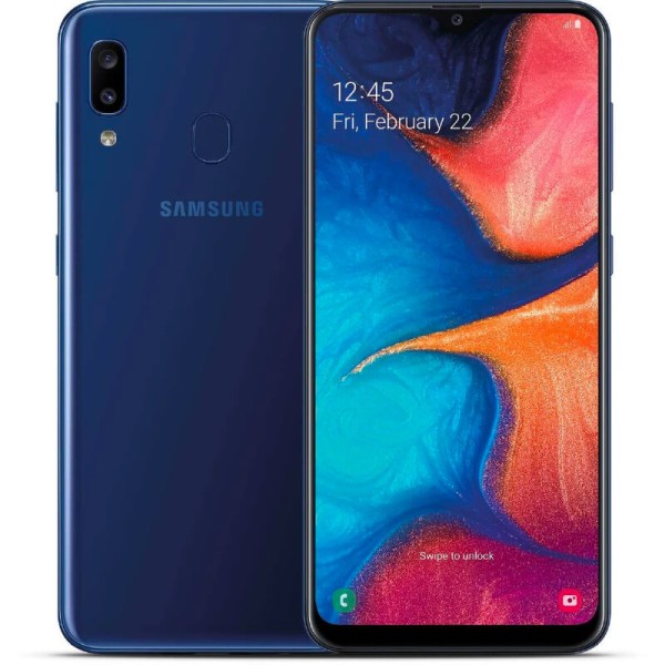 Samsung  Galaxy A20 Deep Blue 32 GB Klass C (refurbished)