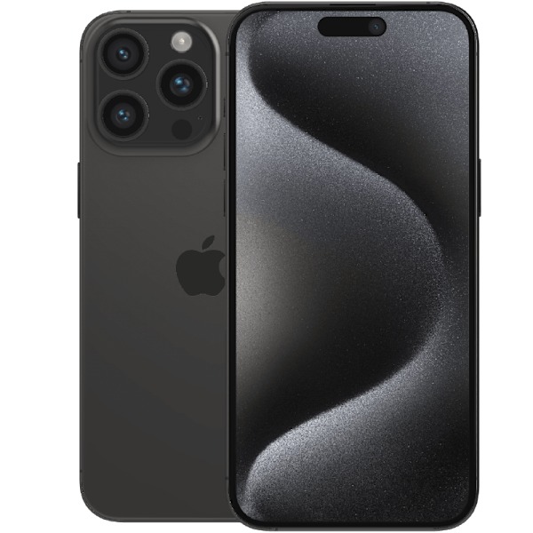 iPhone 15 Pro Max Black Titanium 1 TB Klass A (refurbished)
