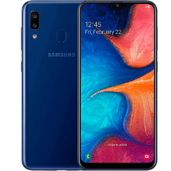 Samsung  Galaxy A20e Blue 32 GB Klass C (refurbished)