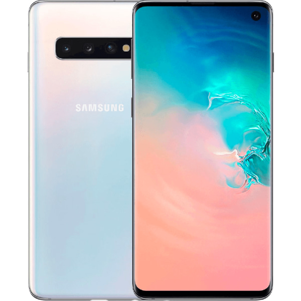 Samsung  Galaxy S10 Prism White 128 GB Klass B (refurbished)