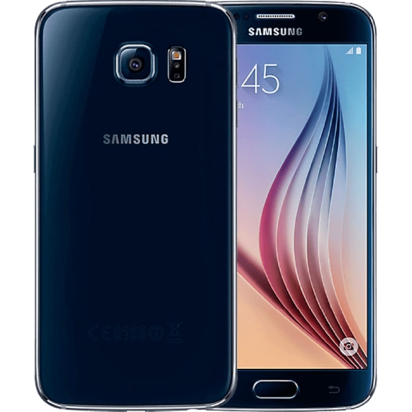 Samsung  Galaxy S6 Black Sapphire 32 GB Klass B (refurbished)