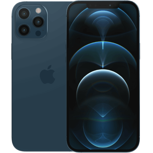 Apple iPhone 12 Pro Max Pacific Blue 256 GB Klass B Nytt batteri (refurbished)