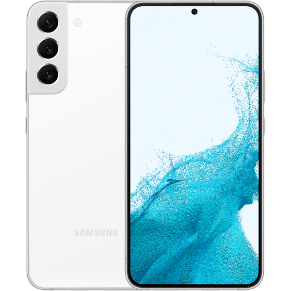 Samsung Galaxy S22 Phantom White 256 GB Klass B (refurbished)