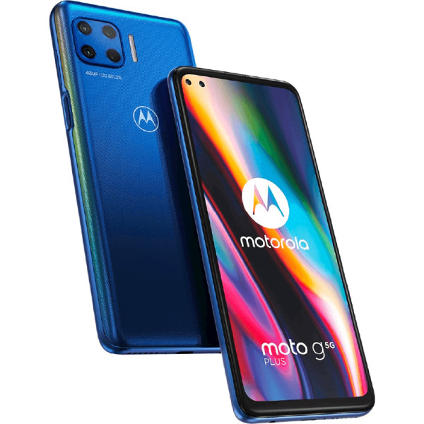 Motorola  Moto G 5G Plus Surfing Blue 128 GB Klass C (refurbished)