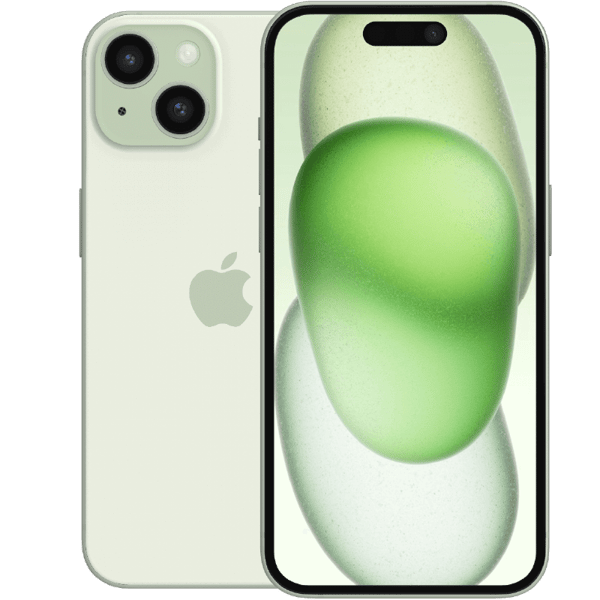 Apple iPhone 15 Green 128 GB Klass B (refurbished)