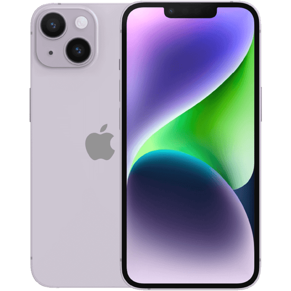 Apple iPhone 14 Purple 128 GB Klass B (refurbished)