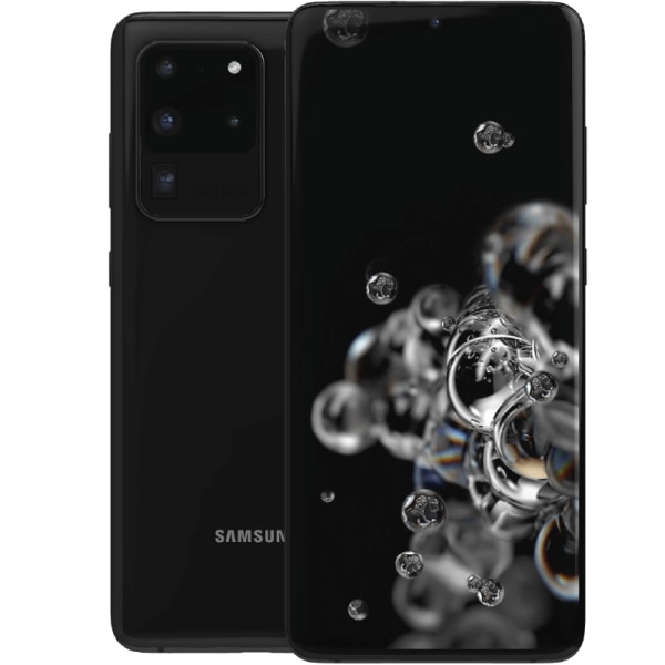 Samsung  Galaxy S20 Ultra 5G Cosmic Black 128 GB Klass B (refurbished)