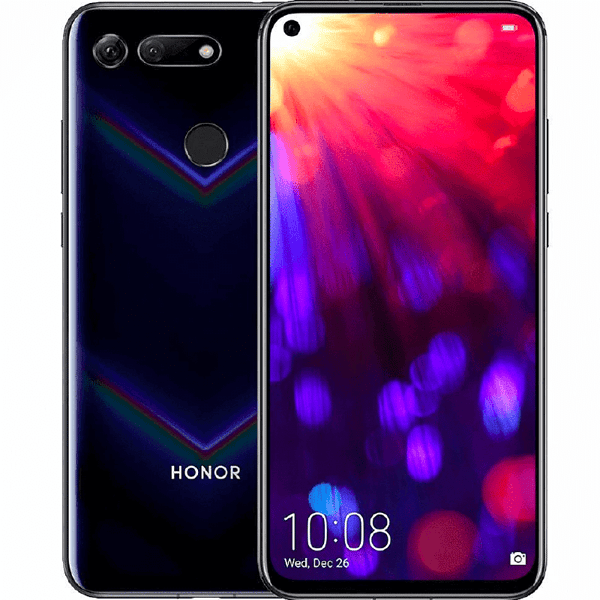 Huawei Honor View 20 Midnight Black 128 GB Klass C (refurbished)