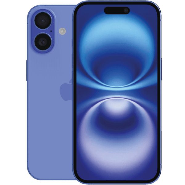Apple iPhone 16 Ultramarine 128 GB Klass A (refurbished)