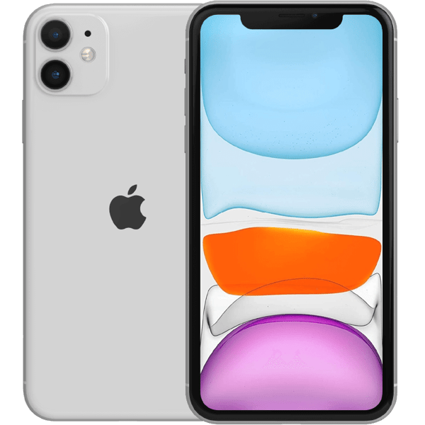 Apple iPhone 11 White 128 GB Klass C Nytt batteri (refurbished)