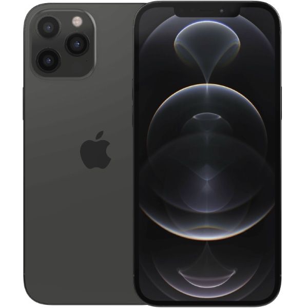 iPhone 12 Pro Max Graphite 512 GB Klass C 100% batteri (refurbished)