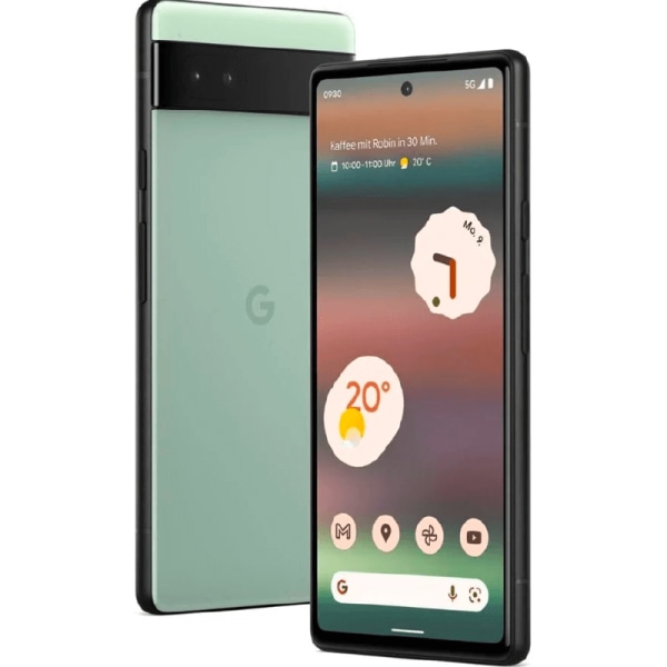 Google  Pixel 6a Sage 128 GB Klass A (refurbished)