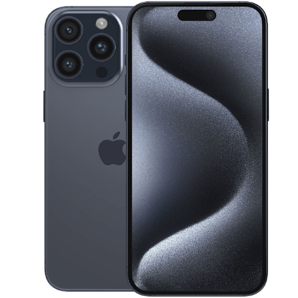 iPhone 15 Pro Max Blue Titanium 256 GB Klass C (refurbished)