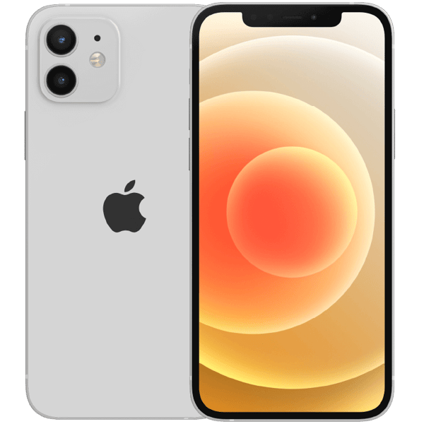 Apple iPhone 12 White 128 GB Klass C Nytt batteri (refurbished)